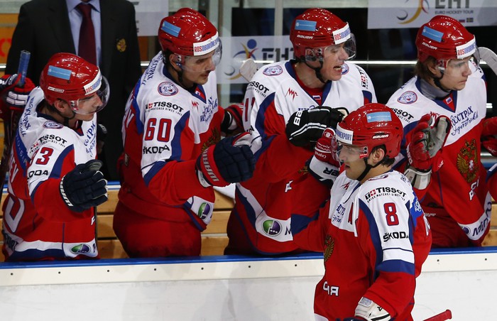 Сборная России разгромила Швецию в первом матче Кубка Первого канала