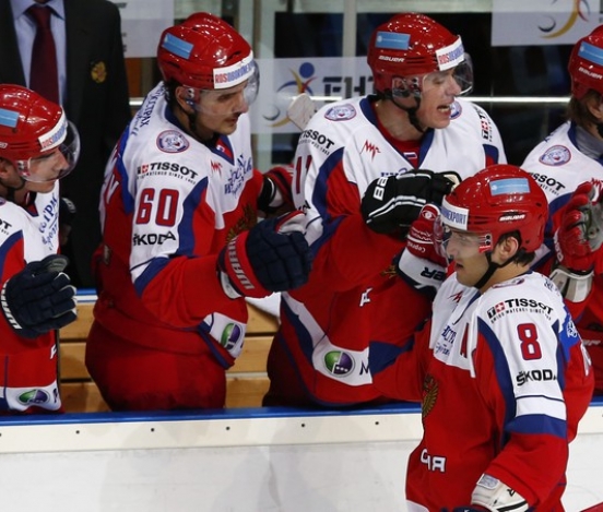 Сборная России разгромила Швецию в первом матче Кубка Первого канала