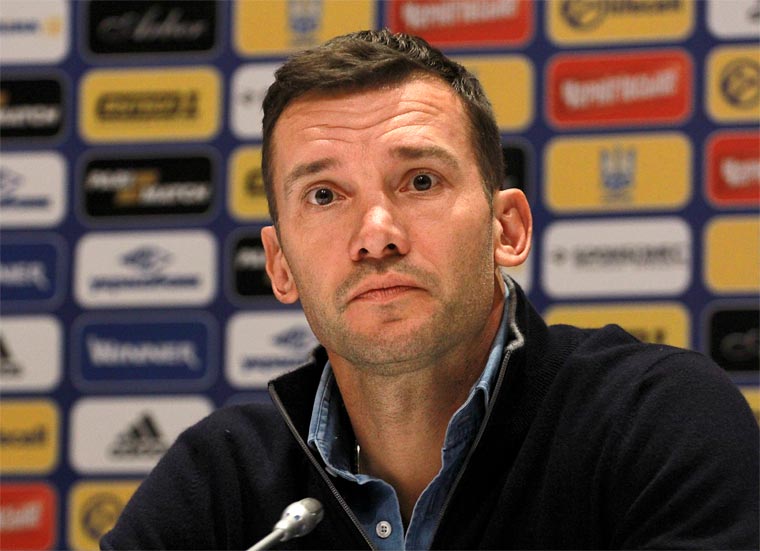 Шевченко в ожидании матча против сборной Турции