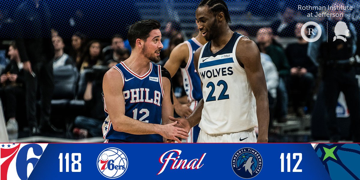 \"Филадельфия\" добыла победу над \"Миннесотой\"