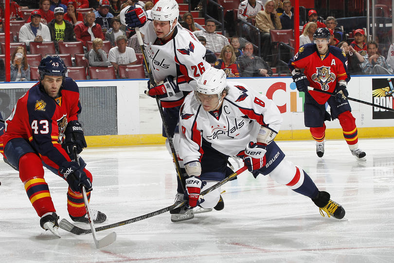 НХЛ. \"Вашингтон\" одолел \"Флориду\", Овечкин набрал 2 (1+1) очка