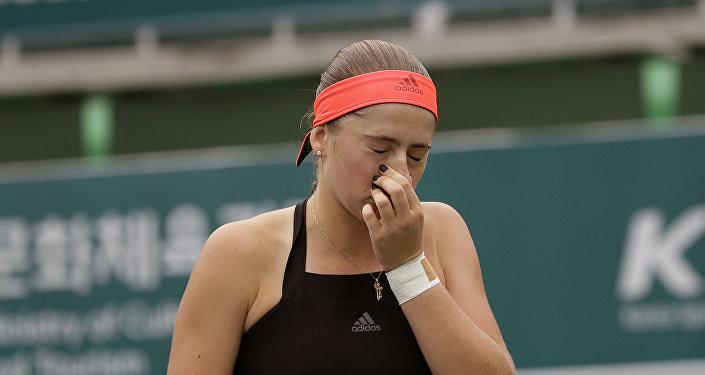 Остапенко не смогла преодолеть первый круг турнира в Ухане