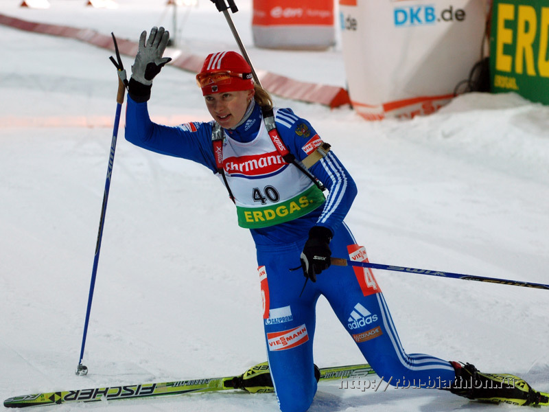 Вилухина взяла бронзу в спринте в Остерсунде