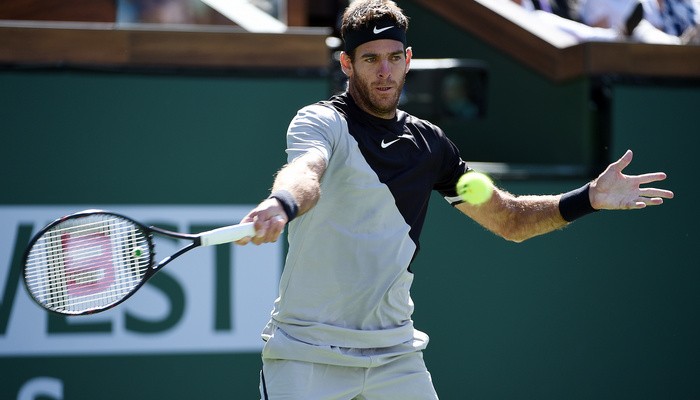 Дель Потро в четырех сетах обыграл Маю