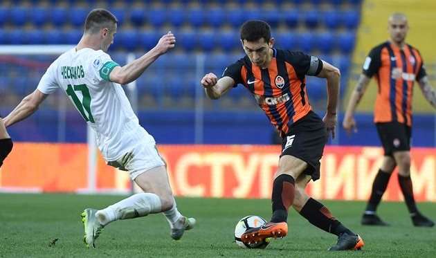 \"Шахтёр\" разгромно переиграл \"Ворсклу\"