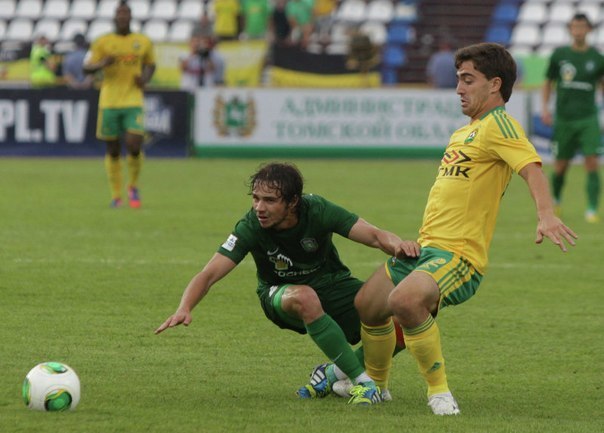 \"Кубань\" спокойно обыграла \"Томь\" в Краснодаре