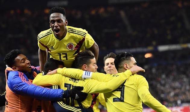 Франция неожиданно проиграла Колумбии