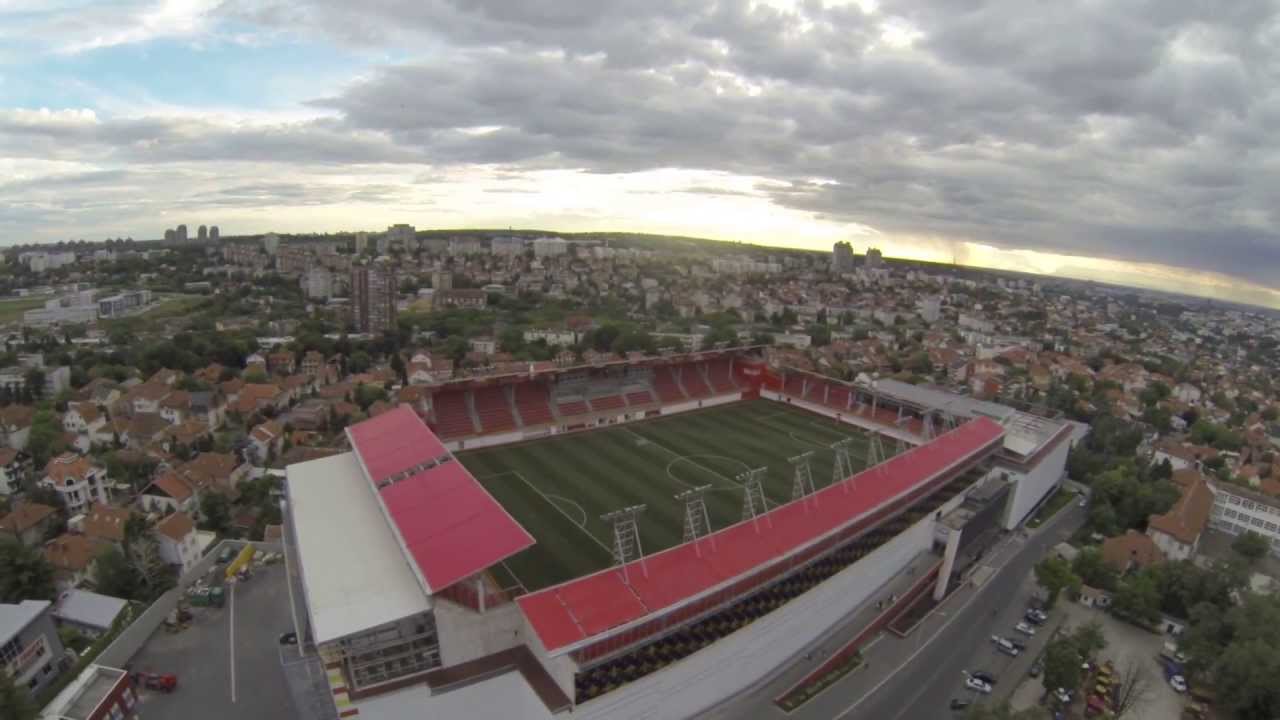 В столице Сербии появился уникальный стадион