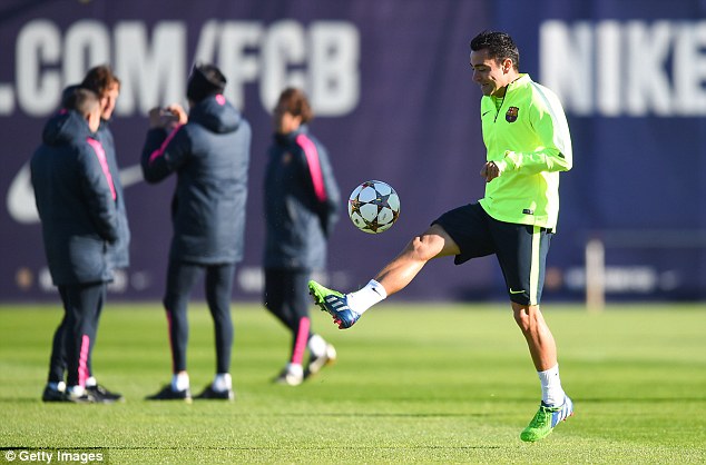 Хави готов в будущем возглавить \"Барселону\"