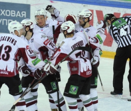 Хоккеисты рижского Динамо одержали вторую победу над минским Динамо