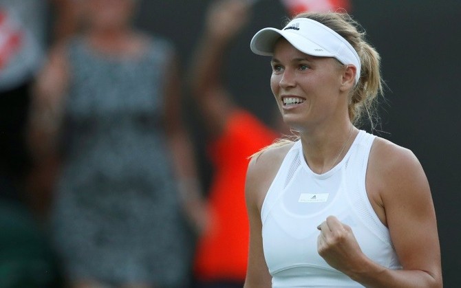 Возняцки рада выходу в финал турнира в Бостаде