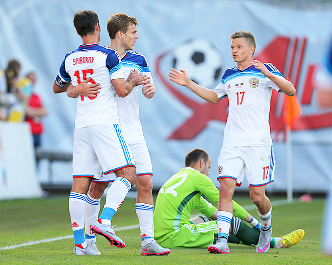 Россия на характере обыгрывает Беларусь