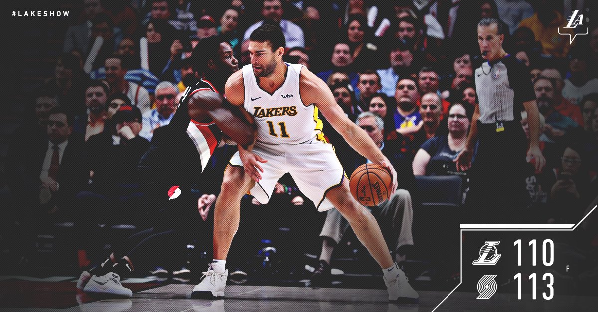 Лиллард принес \"Портленду\" победу над \"Лейкерс\"