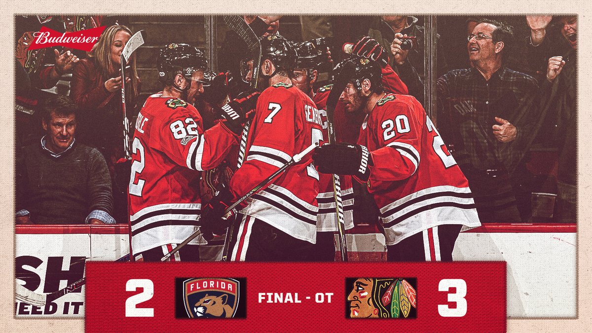 \"Флорида\" в овертайме проиграла \"Чикаго\"