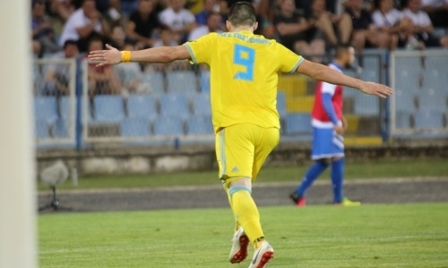 \"Астана\" без проблем справилась с клубом \"Сутьеска Никшич\"