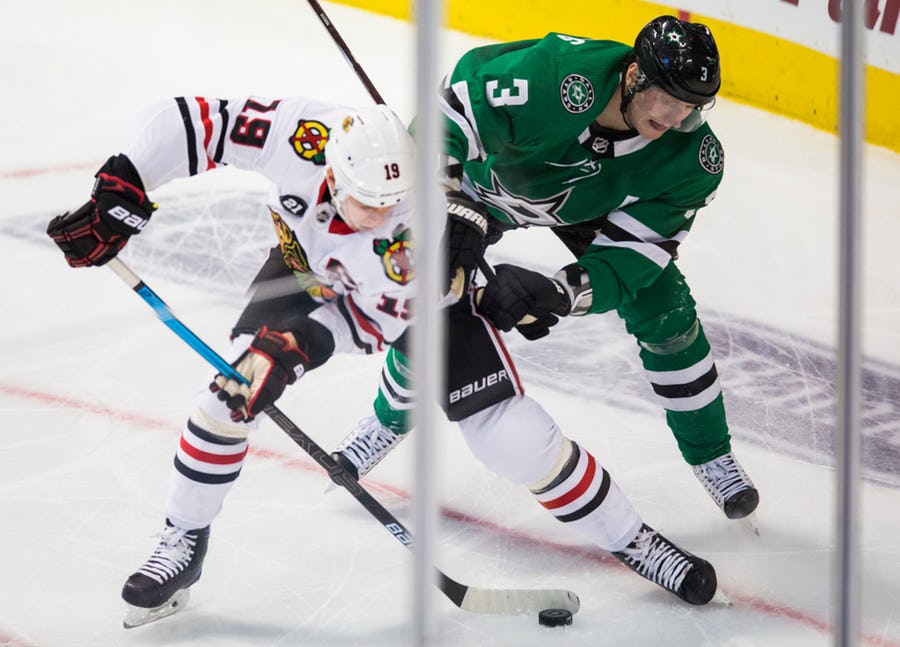 \"Чикаго Блэкхоукс\" разгромил \"Даллас Старз\"