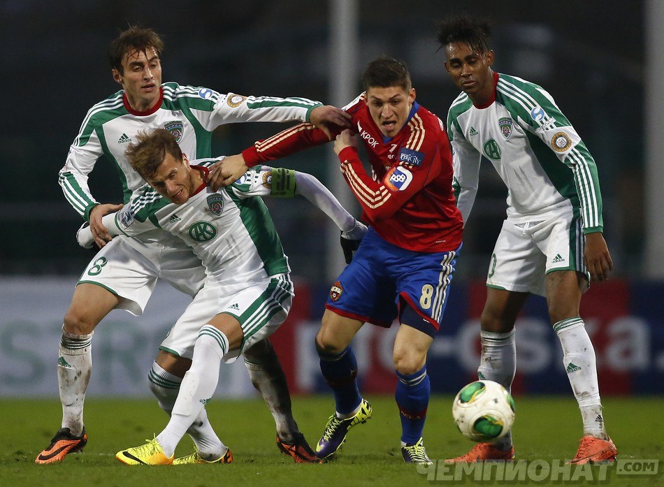 ЦСКА разгромил \"Терек\"