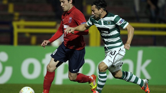 \"Спортинг\" добыл первую победу в Лиге Европы