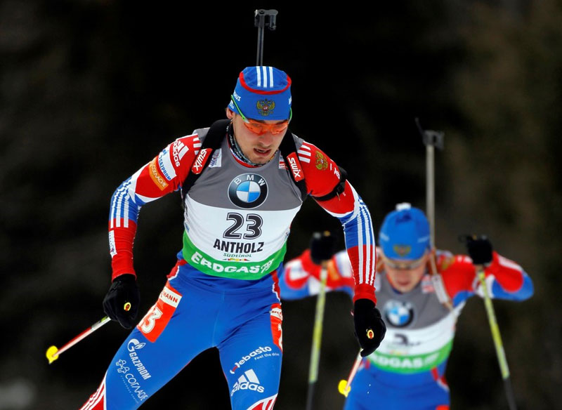 Шипулин завершит эстафетную гонку в Рупольдинге