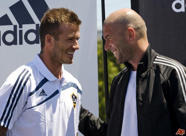 Зидан: Бекхэм — великий профессионал
