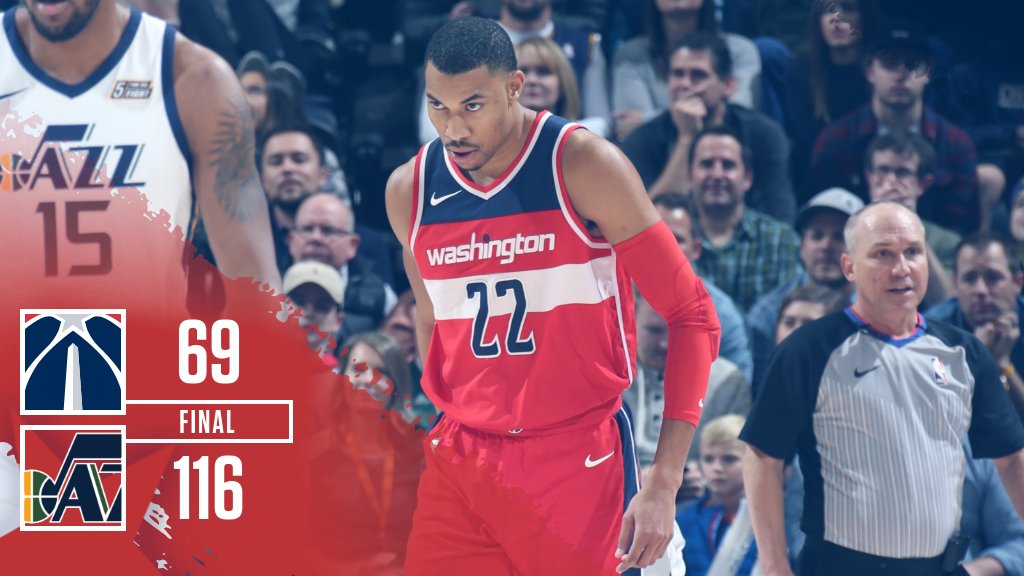 \"Юта\" нанесла сокрушительное поражение \"Вашингтону\"