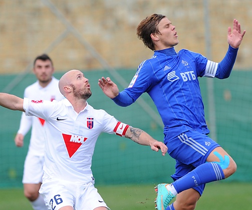 Московское \"Динамо\" добыло волевую победу над \"Стяуа\"