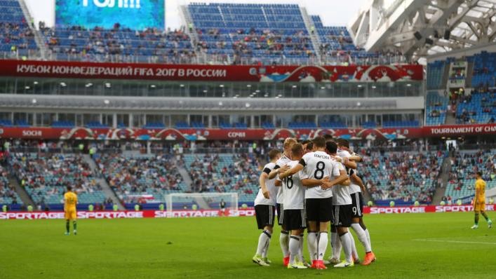 Германия с трудом переиграла Австралию