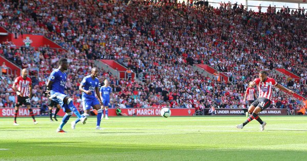 \"Лестер\" взял верх над \"Саутгемптоном\"