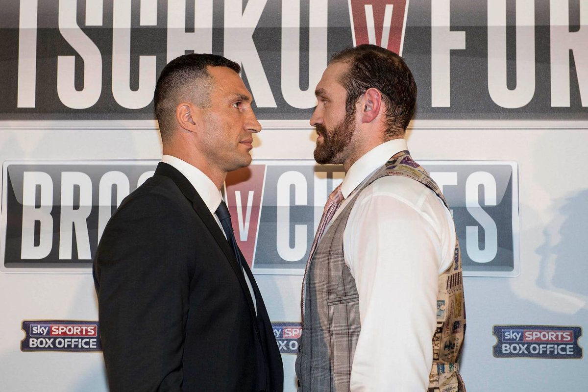 Кличко ожидает чего угодно от боя с Фьюри