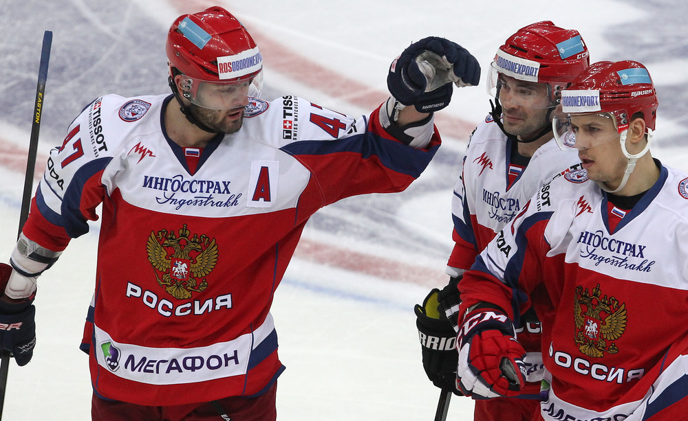 Сборная России победила команду Финляндии в серии буллитов