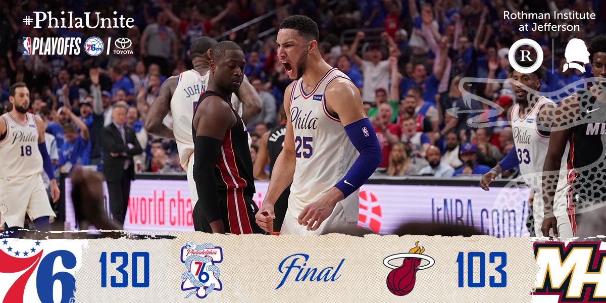 \"Филадельфия\" не испытала проблем в матче с \"Майами\"