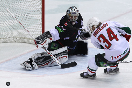 \"Трактор\" сравнял счет в серии с \"Ак Барсом\"