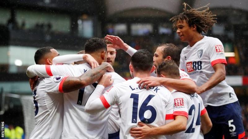 \"Борнмут\" в гостях разгромил \"Уотфорд\"