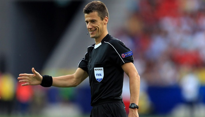 Французские судьи обслужат матч Швеция - Россия