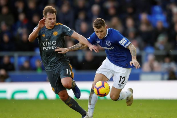 \"Лестер\" в гостях обыграл \"Эвертон\"