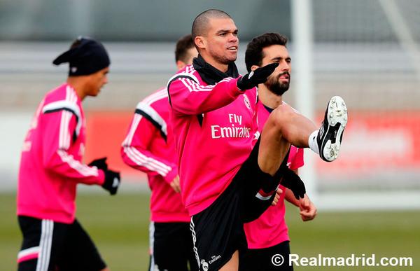 Пепе принял участие в тренировке с общей группой