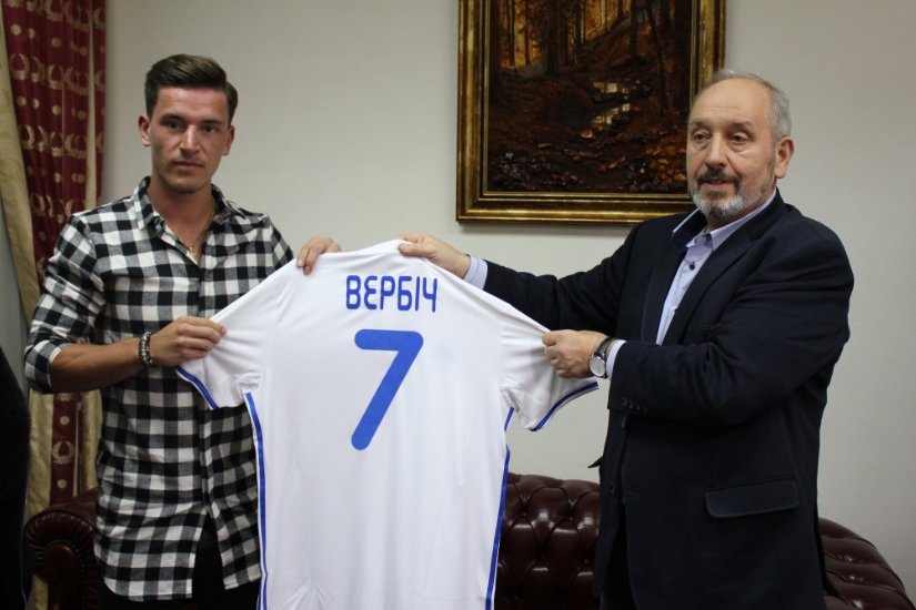Вербич поделился эмоциями от перехода в \"Динамо Киев\"