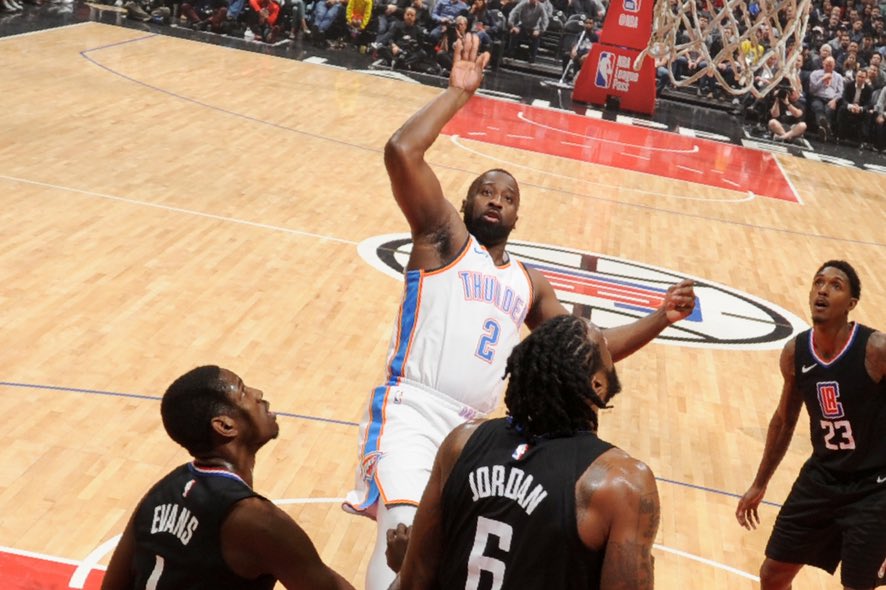 \"Оклахома\" на выезде одолела \"Клипперс\"