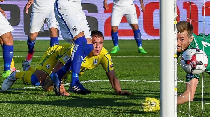 Украина добыла гостевую победу над Финляндией