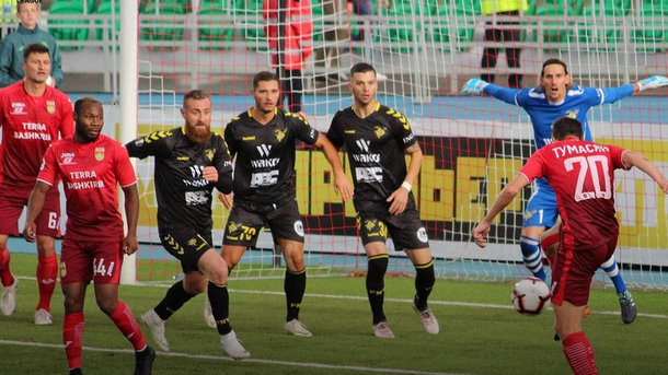 \"Уфа\" минимально одолела \"Прогресс\"