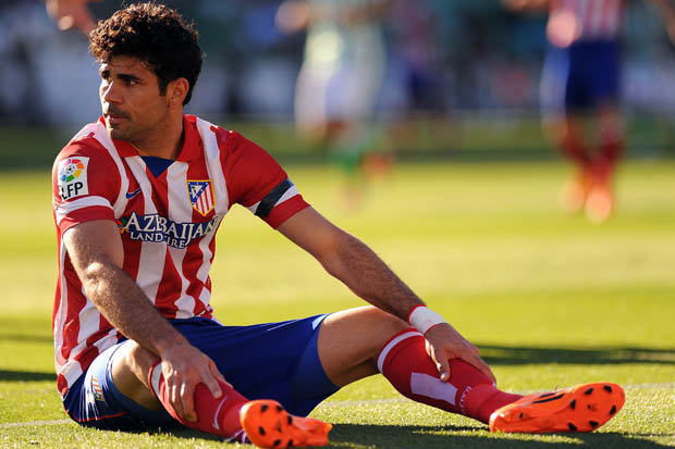 Диего Коста может не сыграть против \"Барсы\"