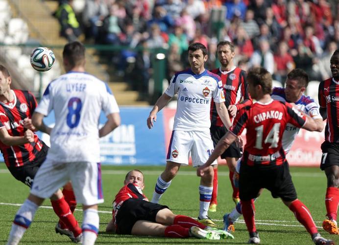 ЦСКА обыграл \"Амкар\" в Перми