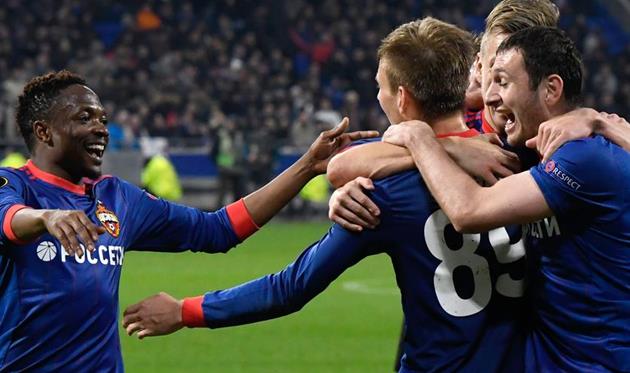 ЦСКА выгрызает себе место в 1/4 Лиги Европы