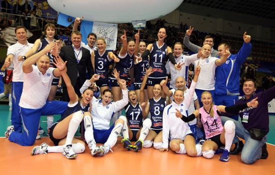 Казанское \"Динамо\" - обладатель Кубка России по волейболу