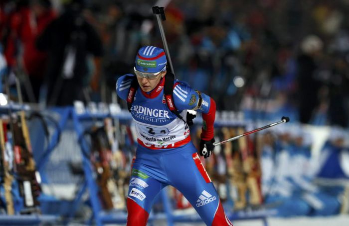 Вилухина стала второй в спринтерской гонке