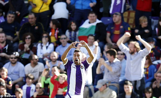 \"Блаугранас\" проиграли \"Вальядолиду\" в гостях