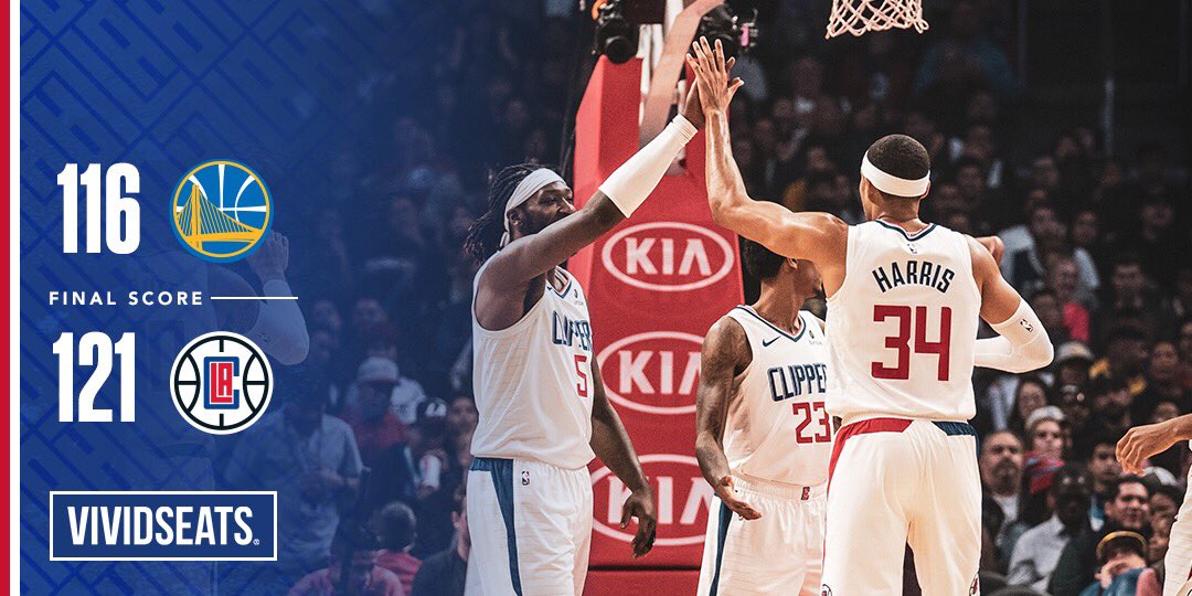 \"Голден Стэйт\" в овертайме проиграл \"Клипперс\"