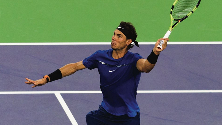 Надаль прошел в 1/4 турнира в Шанхае