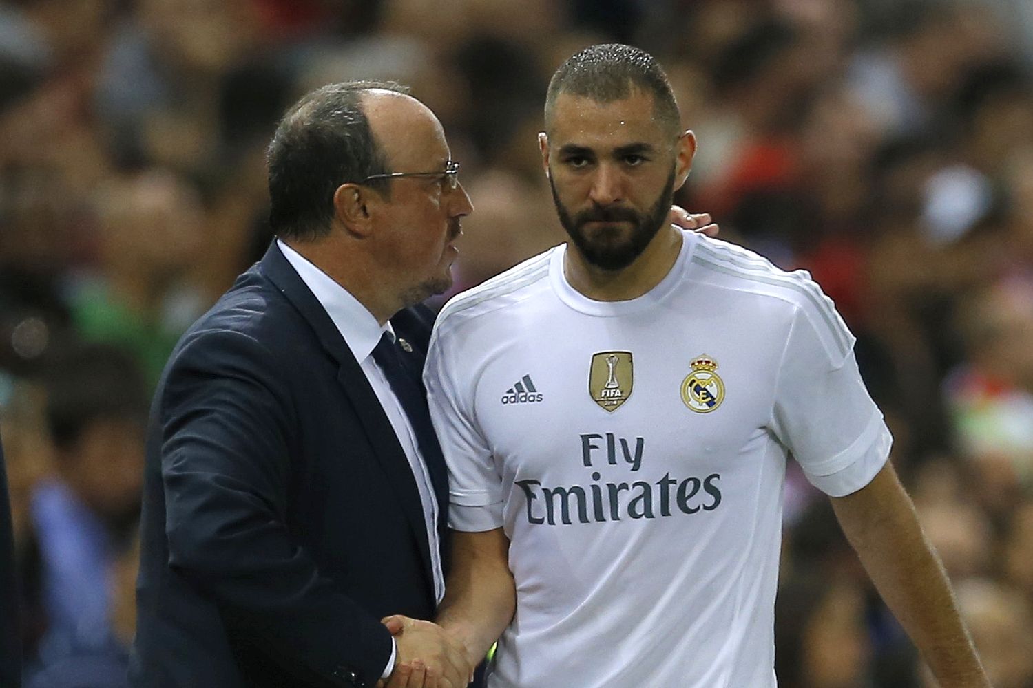 Бенитес поддержал Бензема