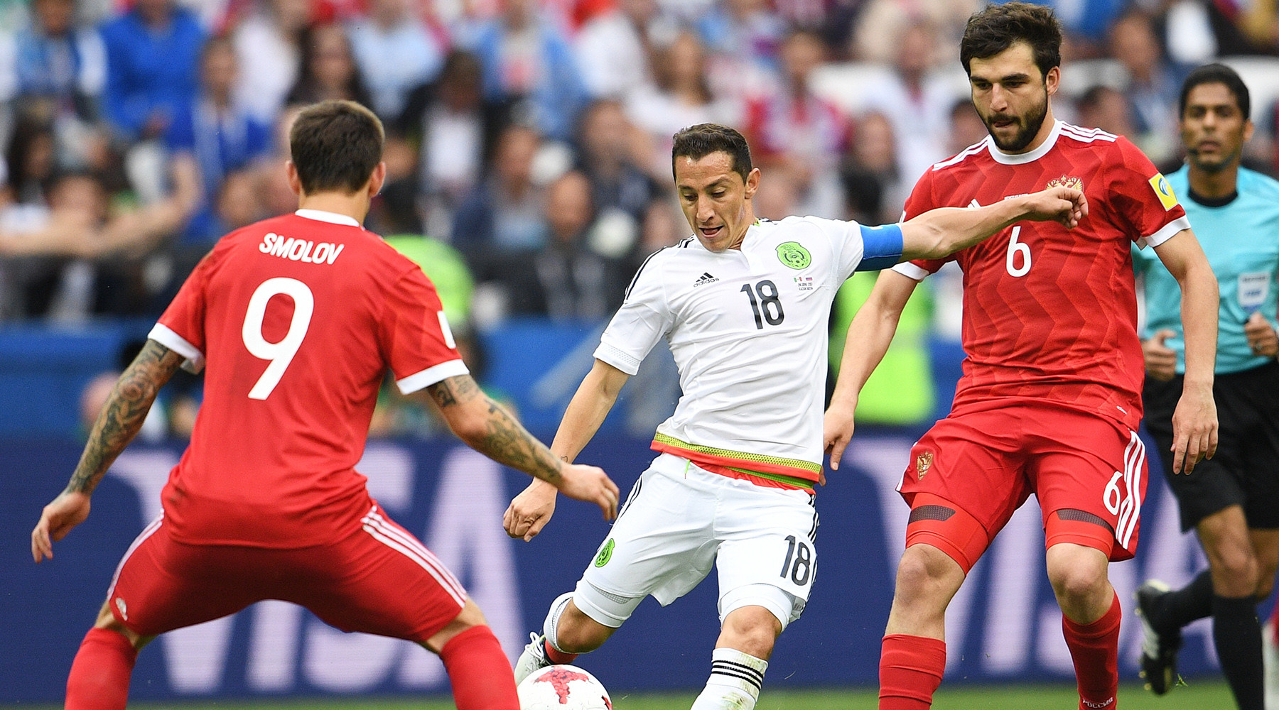 Джикия похвалил Смолова